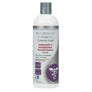 Champú Medicado Antiparasitario y Antiseborreico para perros y gatos
